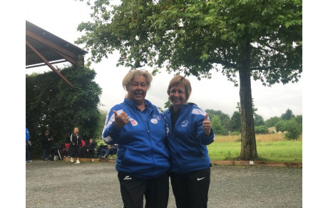 Championnat régional doublette féminin à NEUVIC (24)